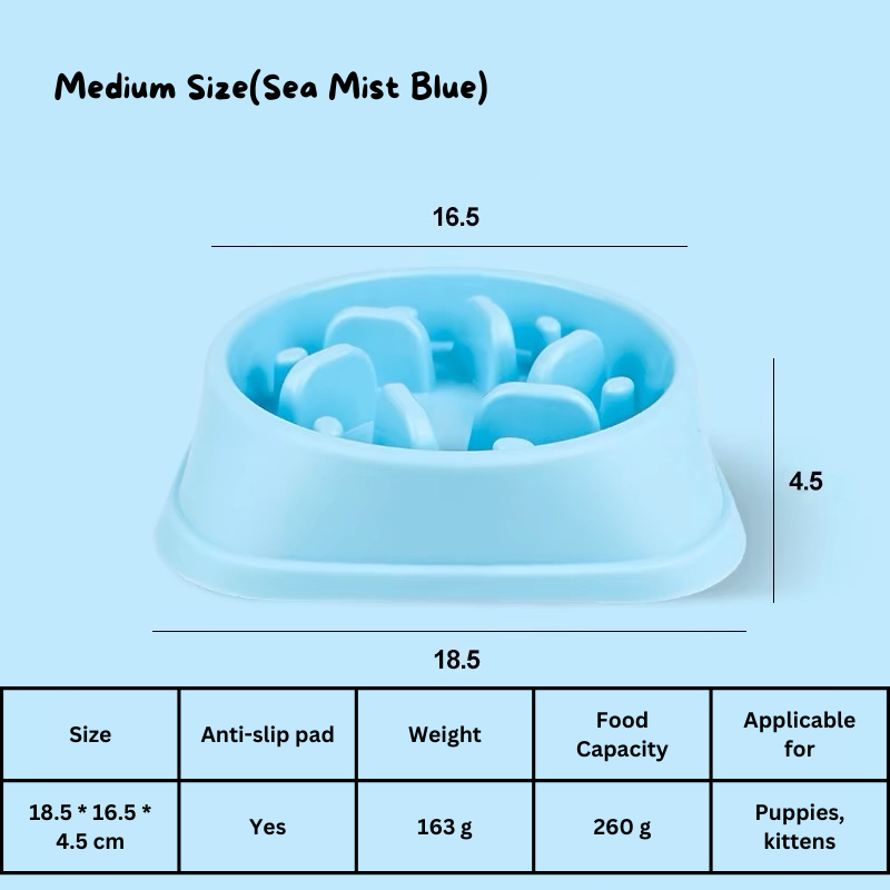 Slow-feed Pet Bowl
