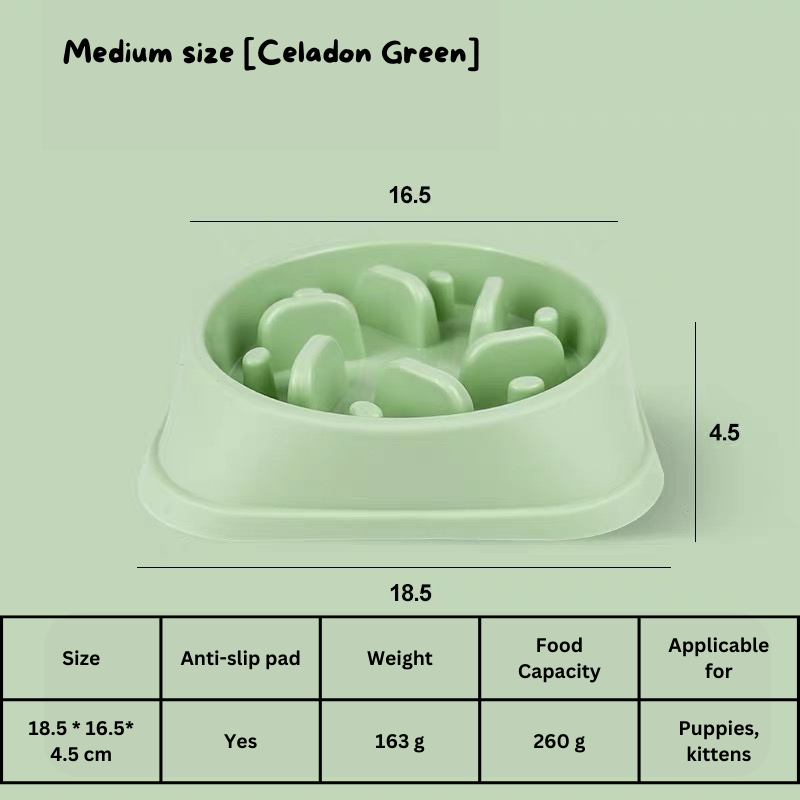 Slow-feed Pet Bowl